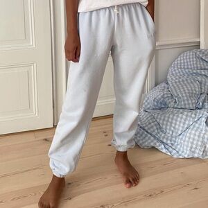 Djerf Avenue Staple Sweatpants Light Blue